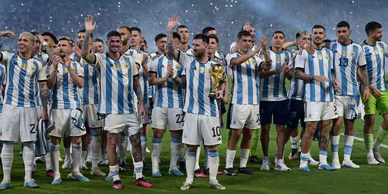 Argentina đang là đội bóng đứng đầu thế giới