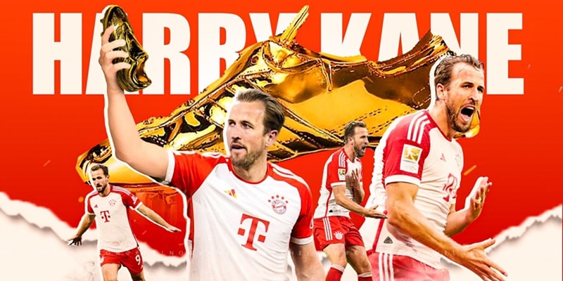 Harry Kane đang là cầu thủ gần nhất được nhận danh hiệu European Golden Shoe